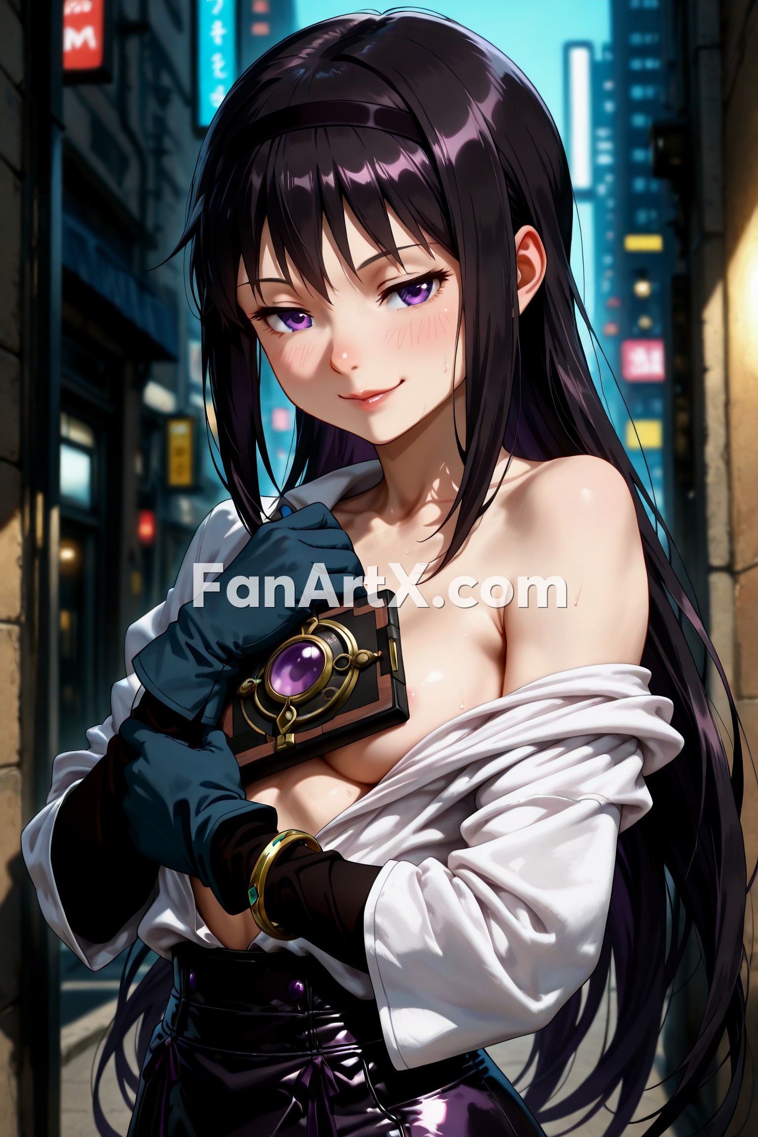 Akemi Homura Puella Magi Madoka Magica Fanart 3851108